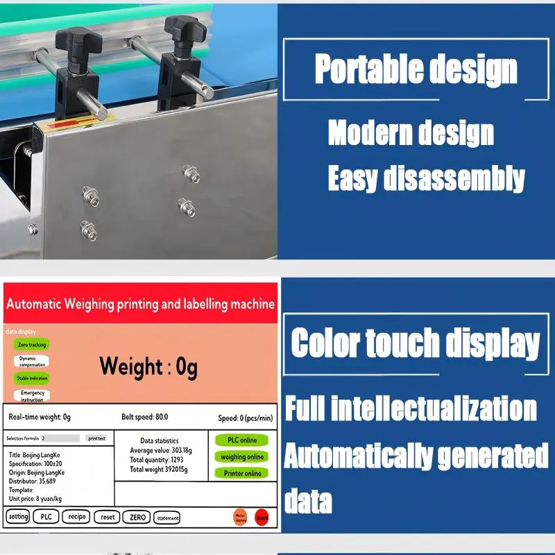 Beiheng Fully Automatic Vegetable Fruit Meat Weighing With Label Printing Weighing Scale (6).jpg