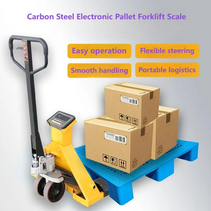 Beiheng Material Handling Tools Customized Stainless Steel Carbon Hand Pallet Truck Electronic Forklift Scale Hydraulic Manual Pallet (2).jpg