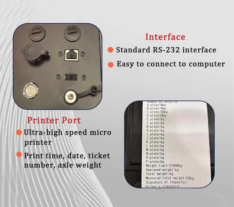 Portable Static Axle Weighing Instrument (Vehicle Scale) 2