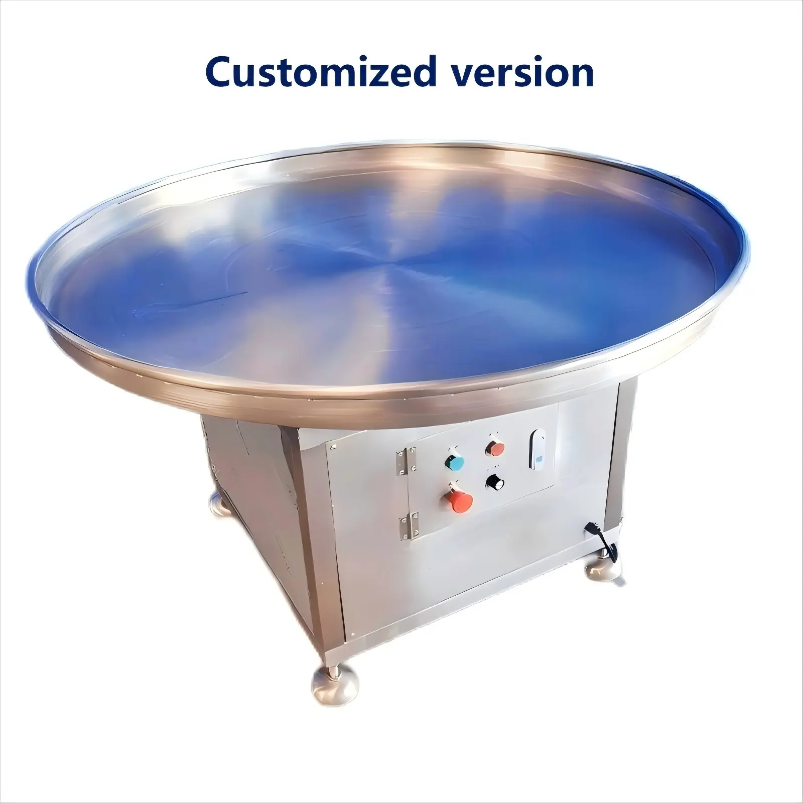 Beiheng Stainless Steel Rotary Feeding Table Rotary Accumulation Table For Bags (5).jpg