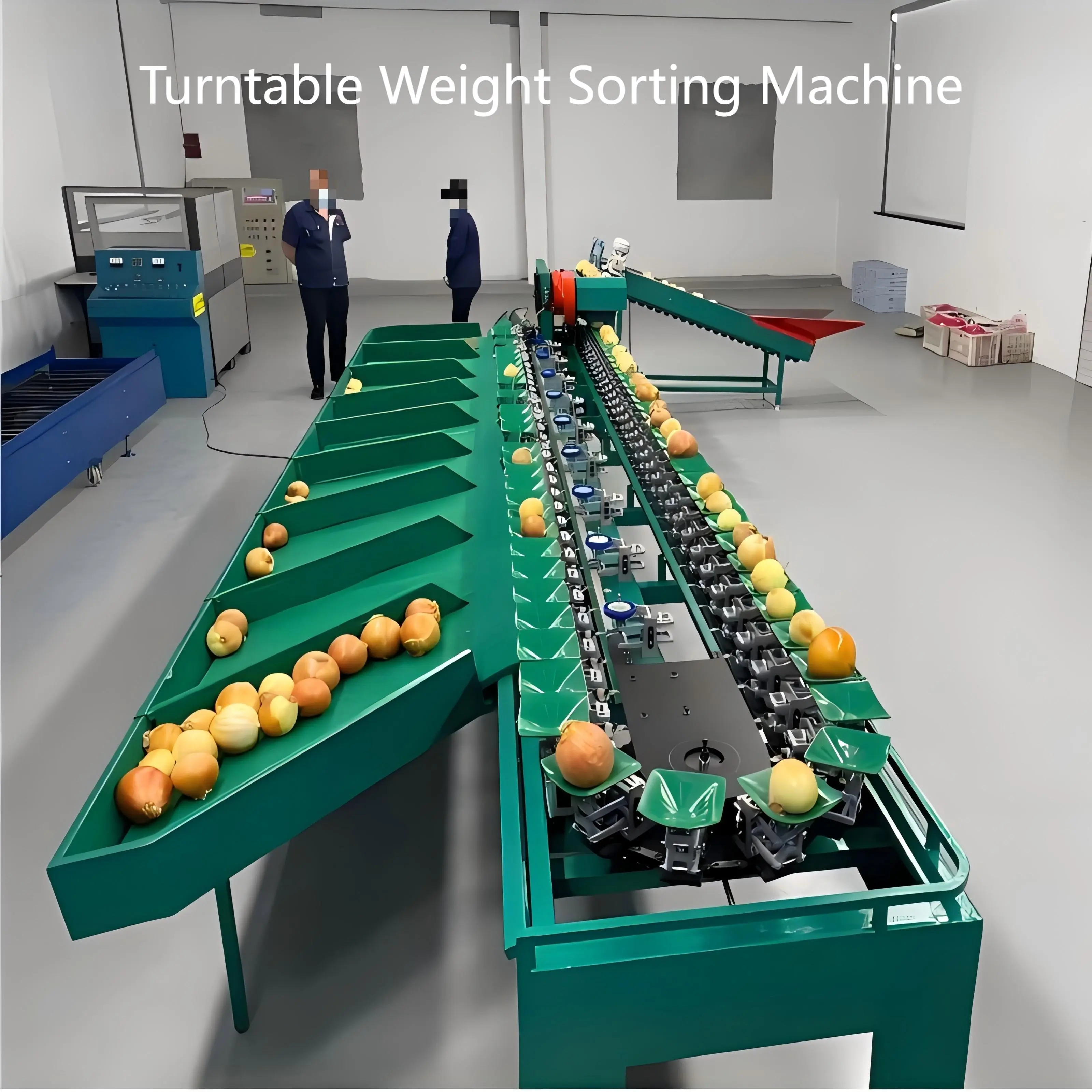 Beiheng Rotary Weight Sorters Customized Weight Sorting Machine Grading Machine Weight Classifier Grader Sorter Equipment for Fruit Apple Mango Lemon Orange Cherry Shrimp Seafood (3).jpg