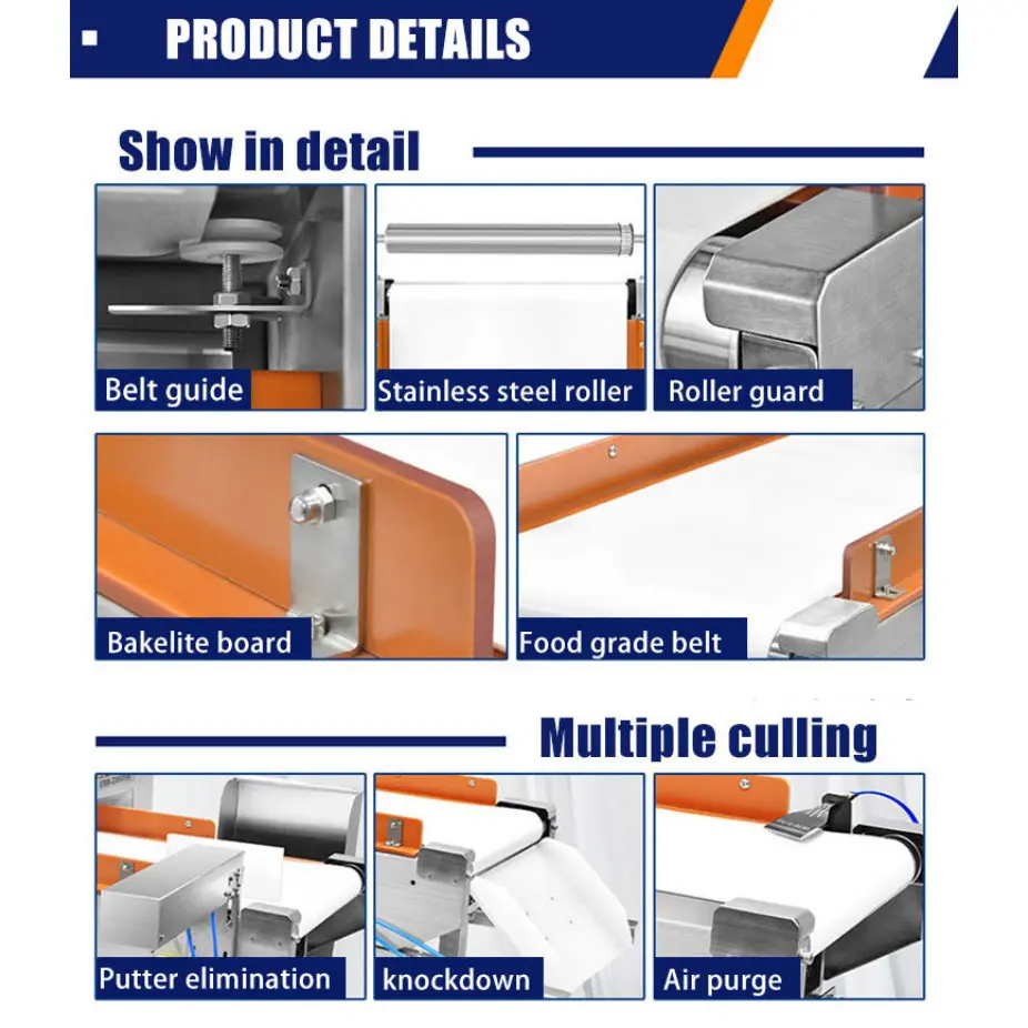 Beiheng High Quality Conveyor Belt Metal Detector Machine for Food Industry Line (6).jpg